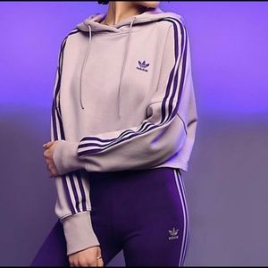 Adidas Cropped Hoodie